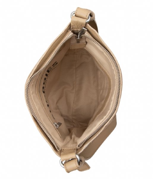 Shabbies Shoulder bag Shoulderbag S Soft Grain Leather taupe